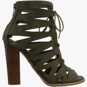 MIA Women's Ira Gladiator Sandal-Forest Green